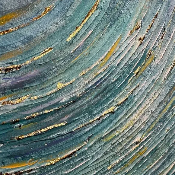 The texture Acrylic Painting 16*20 inches on Canvas Wall Art - Picture 5 of 7